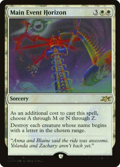 Main Event Horizon UNF-305 Unfinity Magic card