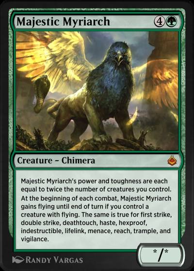 Majestic Myriarch AKR-200 Amonkhet Remastered Magic card