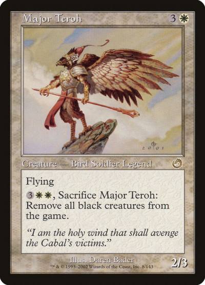 Major Teroh 8 Torment Magic card