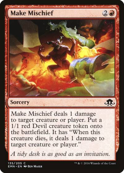 Make Mischief EMN-135 Eldritch Moon Magic card