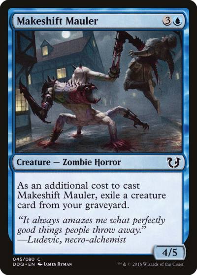 Makeshift Mauler DDQ-45 Duel Decks: Blessed vs. Cursed Magic card