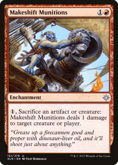 Makeshift Munitions XLN-151 Ixalan Magic card