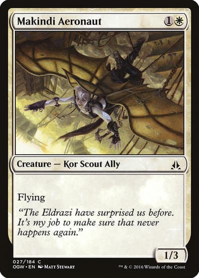 Makindi Aeronaut 27 Oath of the Gatewatch Magic card