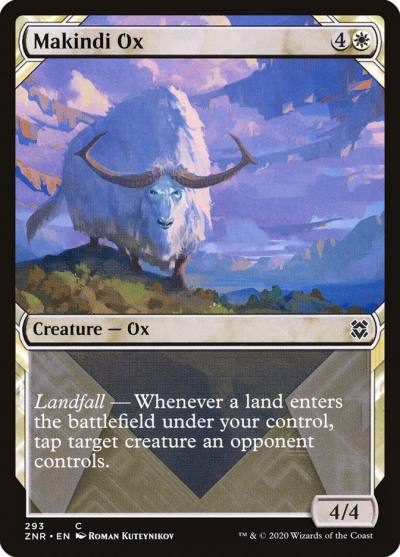 Makindi Ox ZNR-293 Zendikar Rising Magic card