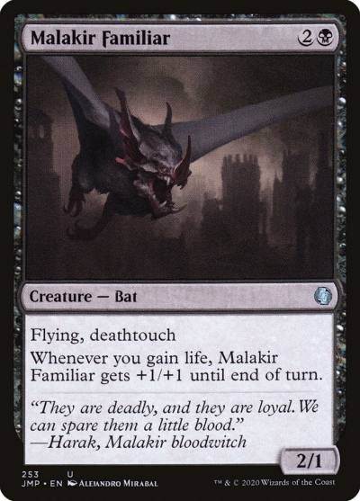 Malakir Familiar JMP-253 Jumpstart Magic card