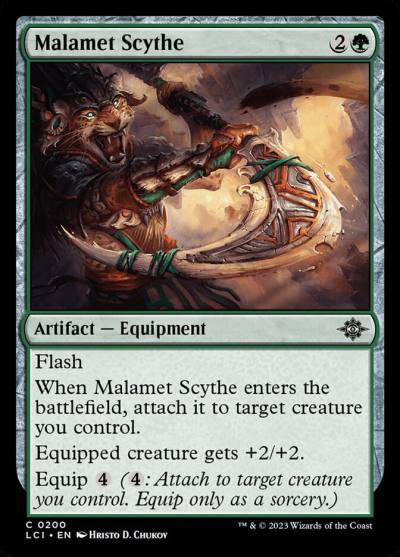 Malamet Scythe LCI-200 The Lost Caverns of Ixalan Magic card