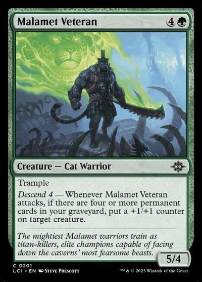 Malamet Veteran 201 The Lost Caverns of Ixalan Magic card
