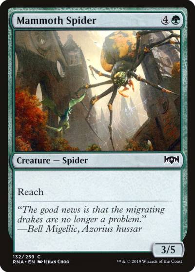 Mammoth Spider RNA-132 Ravnica Allegiance Magic card