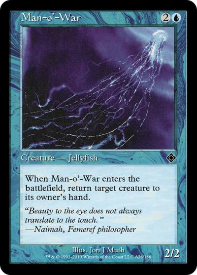 Man-o'-War TD0-A26 Magic Online Theme Decks Magic card