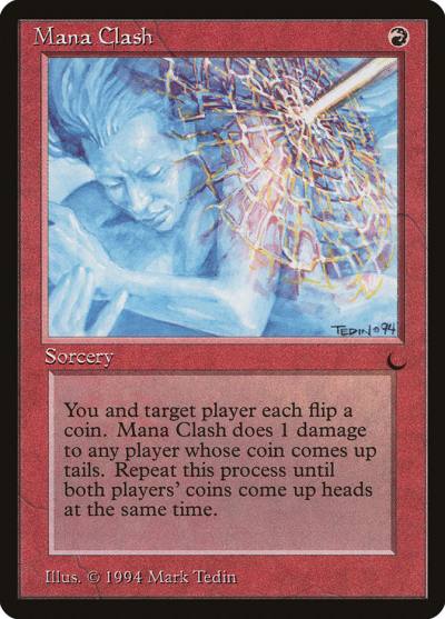 Mana Clash DRK-72 The Dark Magic card