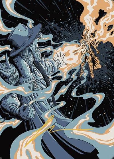 Mana Drain // Mana Drain AOTJ-39 Outlaws of Thunder Junction Art Series Magic card