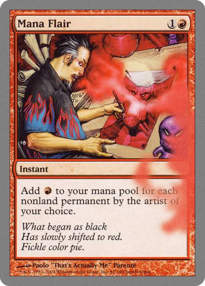 Mana Flair UNH-81 Unhinged Magic card