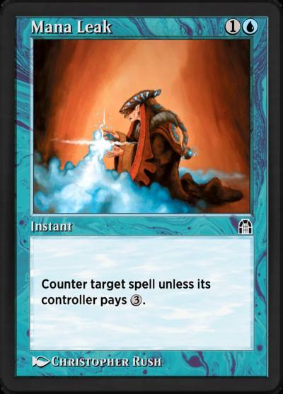 Mana Leak AA2-4 Arena Anthology 2 Magic card