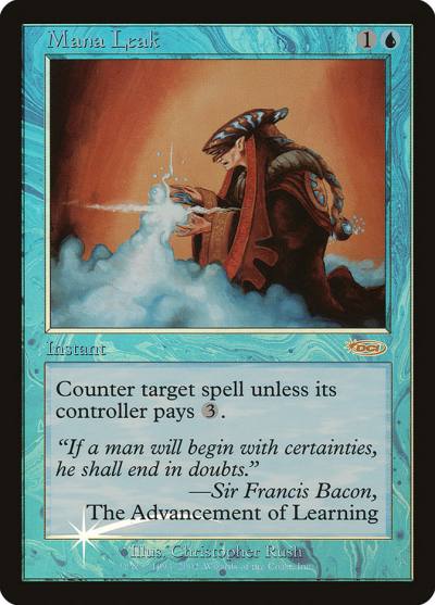 Mana Leak PAL02-5 Arena League 2002 Magic card