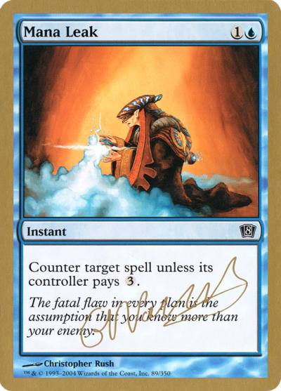 Mana Leak WC04-GN89 World Championship Decks 2004 Magic card