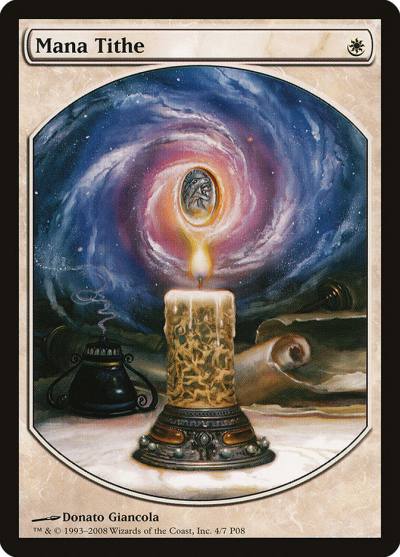Mana Tithe P08-4 Magic Player Rewards 2008 Magic card