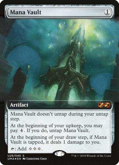 Mana Vault PUMA-U29 Ultimate Box Topper Magic card