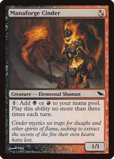 Manaforge Cinder 191 Shadowmoor Magic card