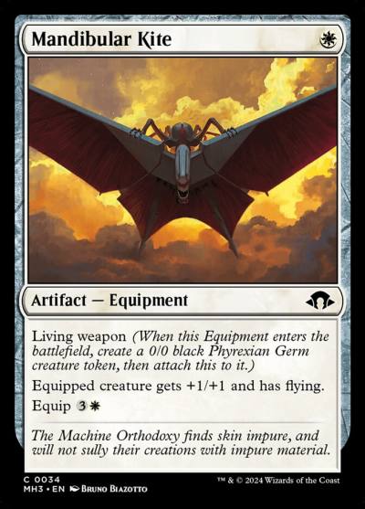 Mandibular Kite MH3-34 Modern Horizons 3 Magic card