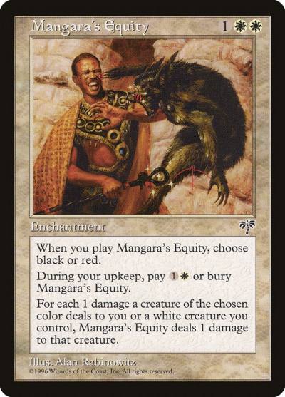 Mangara's Equity MIR-26 Mirage Magic card