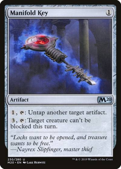 Manifold Key M20-230 Core Set 2020 Magic card