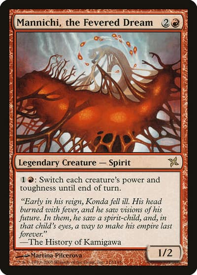 Mannichi, the Fevered Dream 112 Betrayers of Kamigawa Magic card