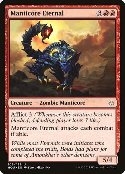 Manticore Eternal 103 Hour of Devastation Magic card