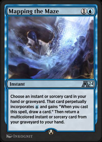 Mapping the Maze YMKM-7 Alchemy: Murders at Karlov Manor Magic card