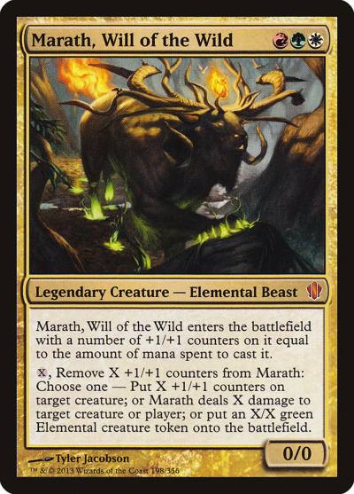 Marath, Will of the Wild C13-198 Commander 2013 Magic card