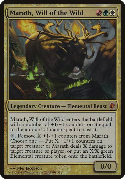 Marath, Will of the Wild OC13-198 Commander 2013 Oversized Magic card