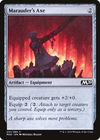 Marauder's Axe M20-231 Core Set 2020 Magic card
