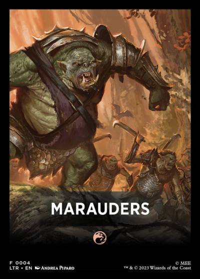 Marauders FLTR-4 Tales of Middle-earth Front Cards Magic card