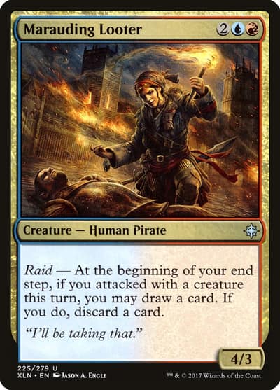 Marauding Looter 225 Ixalan Magic card