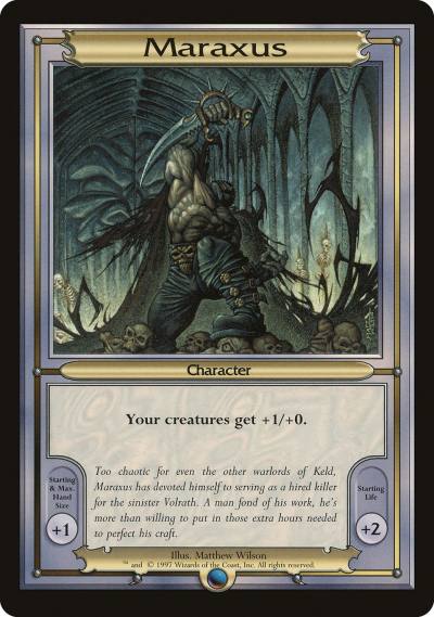 Maraxus PVAN-104 Vanguard Series Magic card