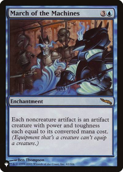 March of the Machines PLST-MRD-42 The List Magic card