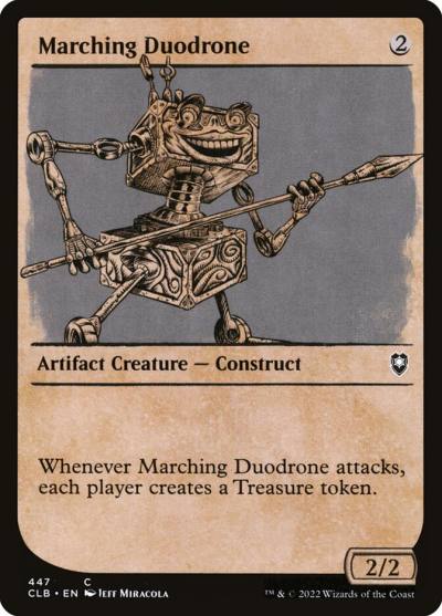 Marching Duodrone CLB-447 Commander Legends: Battle for Baldur's Gate Magic card