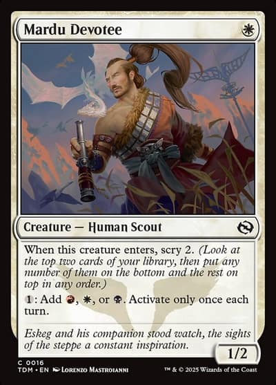 Mardu Devotee 16 Tarkir: Dragonstorm Magic card