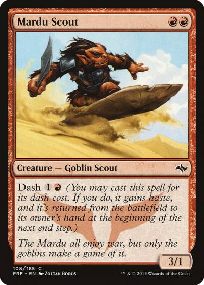 Mardu Scout 108 Fate Reforged Magic card