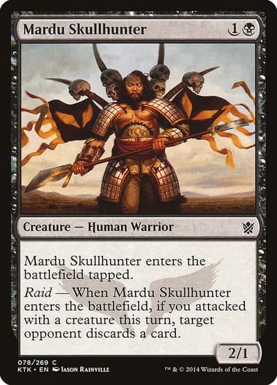 Mardu Skullhunter 78 Khans of Tarkir Magic card