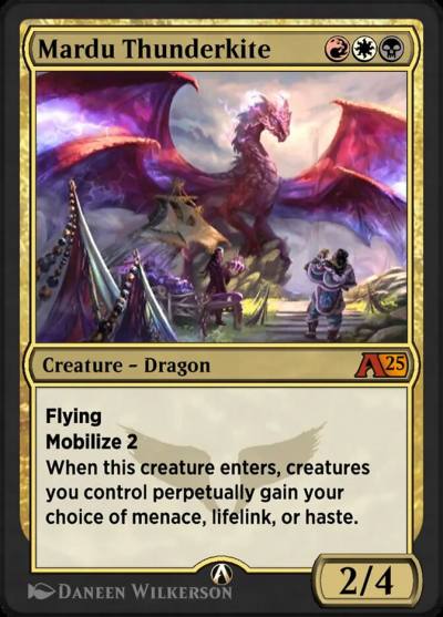 Mardu Thunderkite YTDM-23 Alchemy: Tarkir Magic card