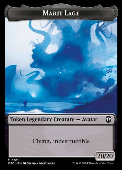 Marit Lage TM3C-11 Modern Horizons 3 Commander Tokens Magic card