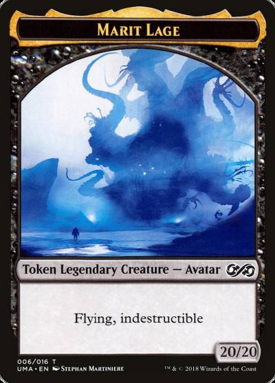 Marit Lage TUMA-6 Ultimate Masters Tokens Magic card
