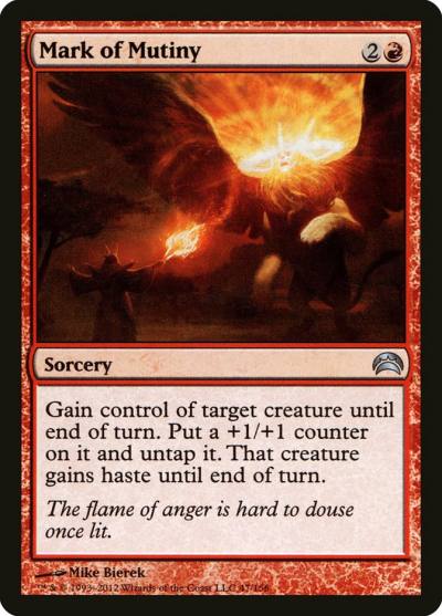 Mark of Mutiny PC2-47 Planechase 2012 Magic card