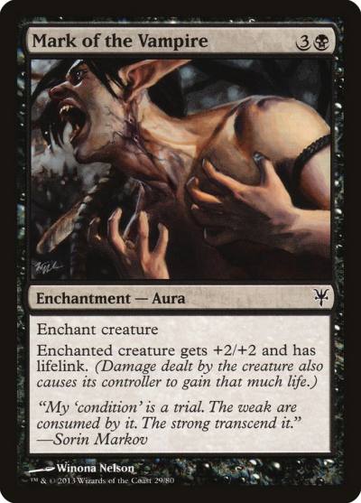 Mark of the Vampire DDK-29 Duel Decks: Sorin vs. Tibalt Magic card