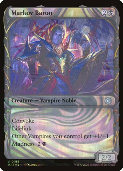 Markov Baron MAT-198 March of the Machine: The Aftermath Magic card