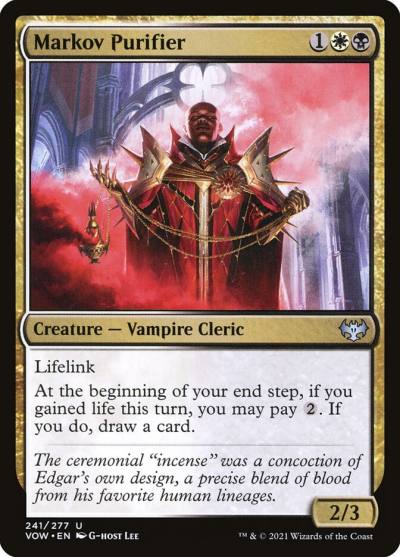 Markov Purifier VOW-241 Innistrad: Crimson Vow Magic card