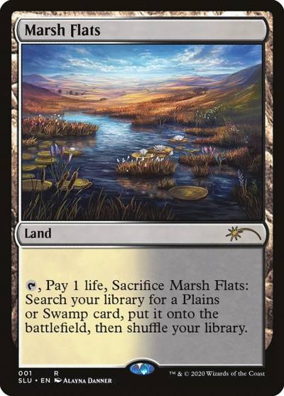 Marsh Flats SLU-1 Secret Lair: Ultimate Edition Magic card