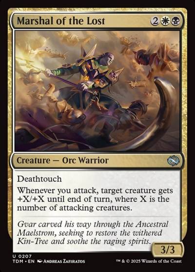 Marshal of the Lost TDM-207 Tarkir: Dragonstorm Magic card