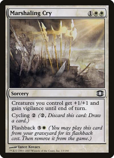Marshaling Cry FUT-13 Future Sight Magic card