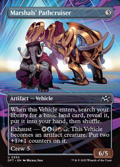 Marshals' Pathcruiser DFT-330 Aetherdrift Magic card